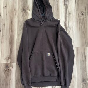 Carhartt Men's Chocolate Brown Hoodie XL Tall